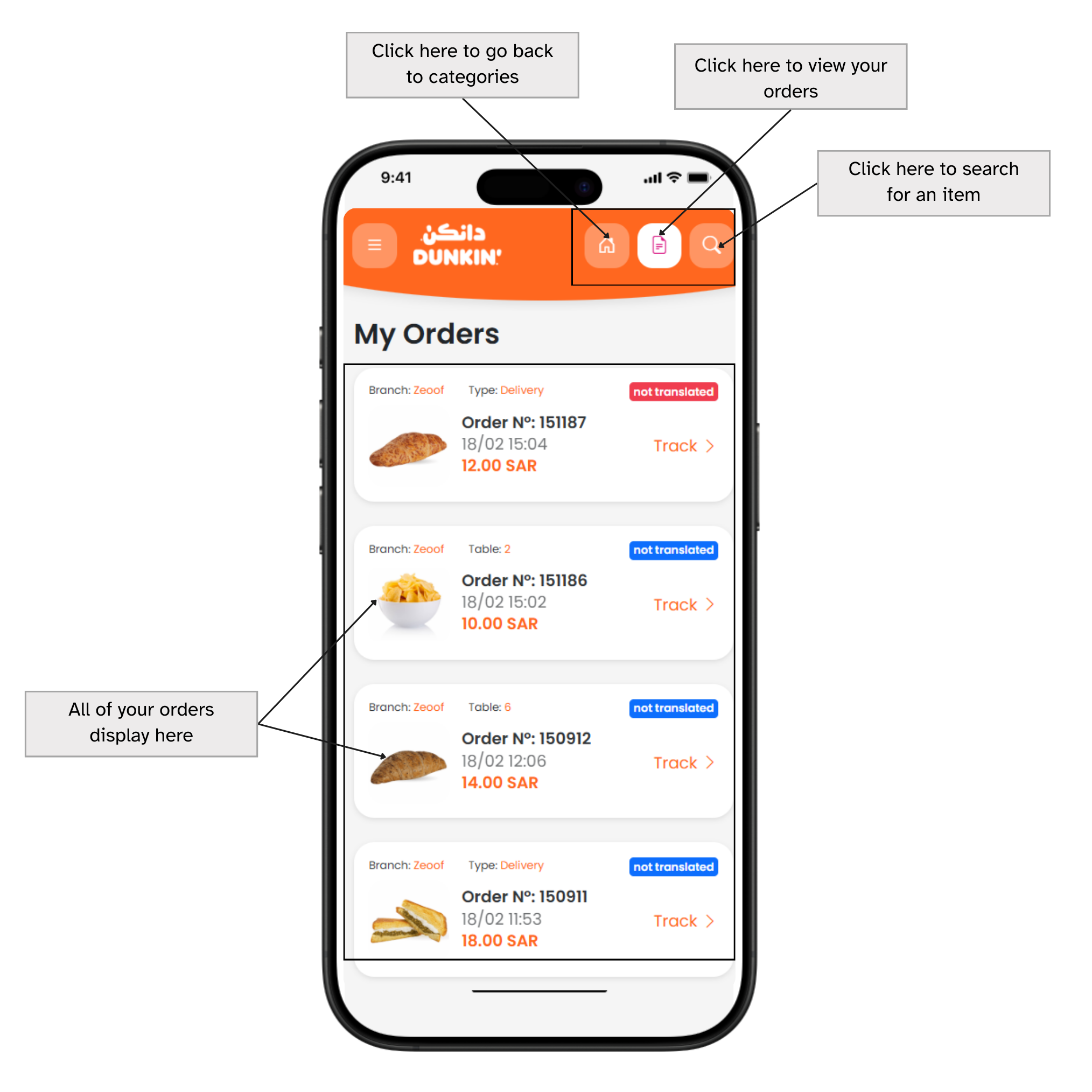 Quick Access Buttons