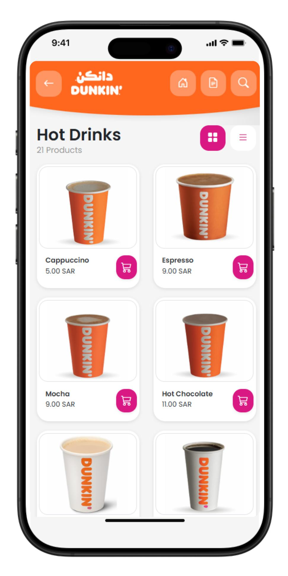Smart Menu Ordering