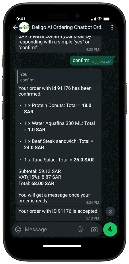 order active